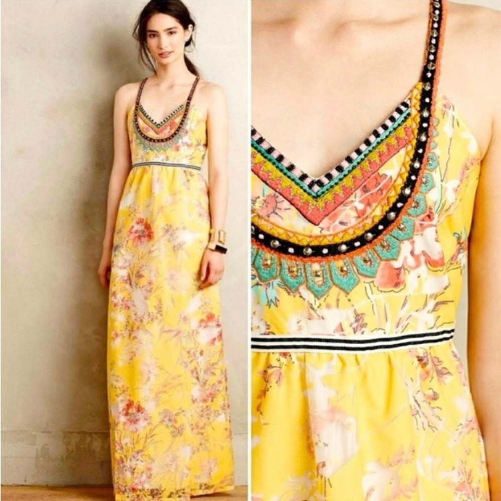 Anthropologie Vineet Bahl Maxi Dress